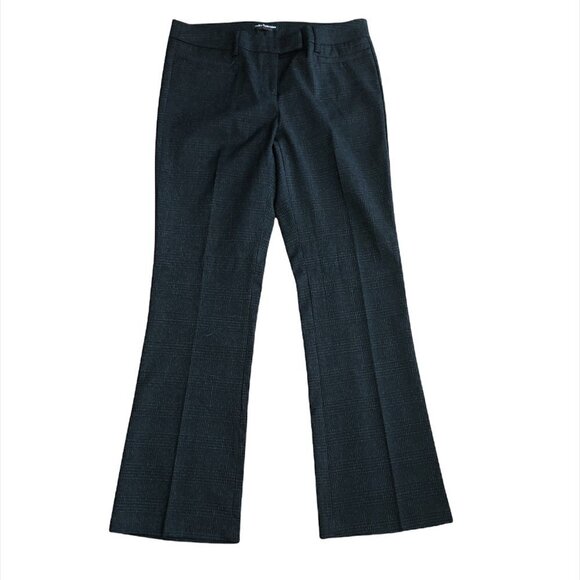 DALIA COLLECTION Pants Modern Fit Flared Leg Women's Size 8 Gray Office workwear - Picture 1 of 15